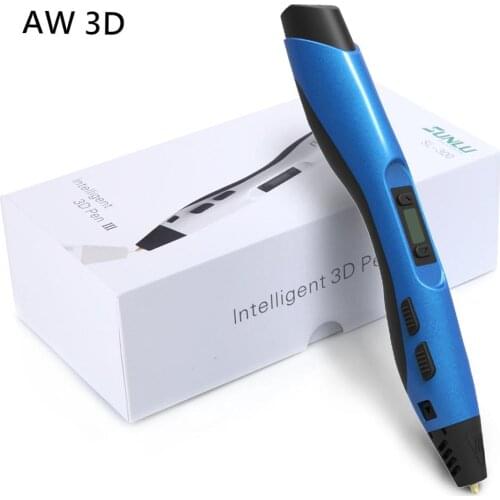 3D Printing 3D Pen SL-300 Fast Ship 1.75MM PLA/ABS filament 3D Pens For Designer Kids Drawing Pen Christmas Gifts Toys