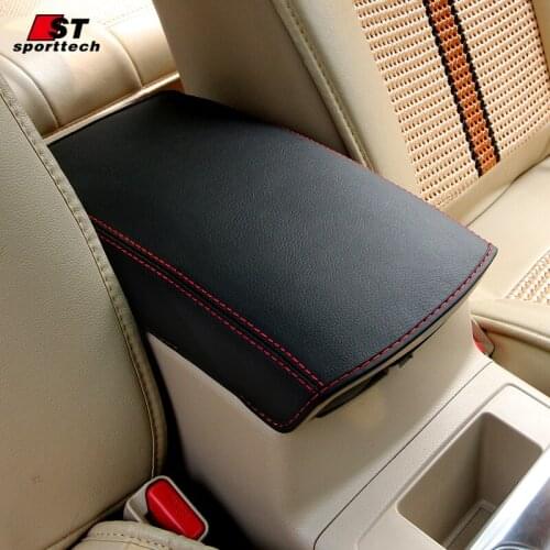 For Nissan X-trail X Trail 2014 --2019 Car Central Armrest Box 3d Design Artificial Leather Cover Accessories Car-styling