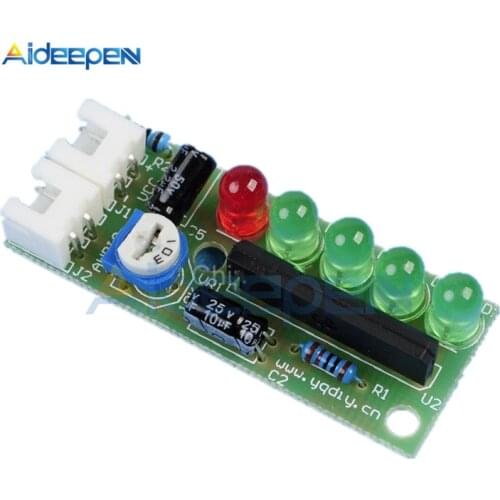 Electronic DIY Kit KA2284 DIY KIT Audio Level Indicator Suit Parts 5mm RED Green LED Level Indicating 3.5-12V
