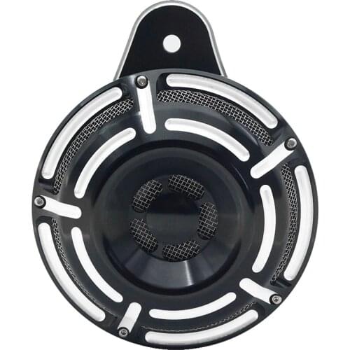 Motorcycle CNC Horn Speaker Cover Horns Assembly For Harley Sportster XL Dyna Super Glide FXD FXDL Touring FLHT Road Glide FLTR