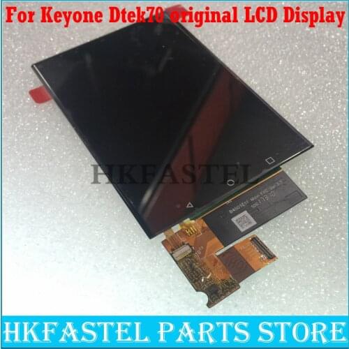 HKFASTEL Original New For BlackBerry keyone Dtek70 Mobile phone Full Complete LCD Display+Touch screen Digitizer Assembly