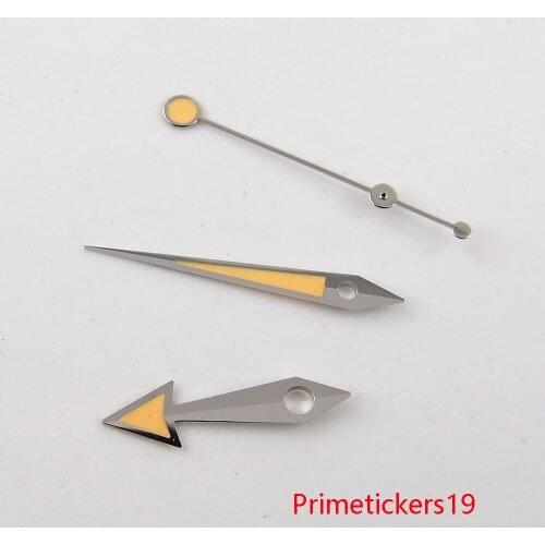 Corgeut Wristwatch Hands Set For NH35 NH36 MIYOTA 8215 MINGZHU 2813 ETA 2836 2824 Automatic Movement Orange Color