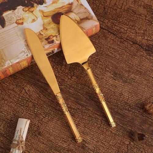 Zinc alloy cake shovel triangle pizza shovel kitchen cheese knife shovel combination creative baking tools