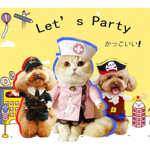 Amy Fashion Cosplay Custumes For Pet Holiday Clothes For Cat Dog Theme Party Dresses Special Designed Outfit For Pet