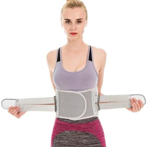 Newest Design Medical Support Bar Belt Orthopedic Posture Corrector Brace Waist Trimmer Belt Lower Back Lumbar Support Belt