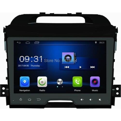 Ouchuangbo auto radio bluetooth stereo gps for Kia Sportage 2010-2015 support USB wifi touch screen android 8.1 OS 4 core