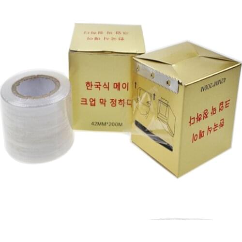 2 Box Microblading Plastic Wrap 42mm*200m Permanent Makeup Preservative Film Tattoo Accessories Eyebrow Cover
