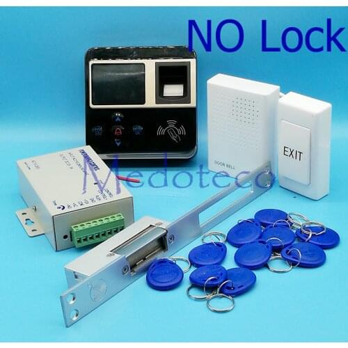 Full Kit Fingerprint & Rfid Card Access Control Fingerprint Door Access Control System Door Controller Long type Door Lock