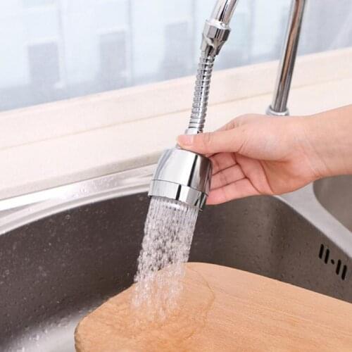 360° Rotating Mixer Aerator Water-saving Kitchen Nozzle Water Faucet Water Tap Shower Spray Utensils For Kitchen Bathroom