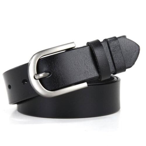 ZPXHYH Hot Fashion Women Belts Leather Metal Pin Buckle Waist Belt Waistband real leather cowskin women fashion casual belt