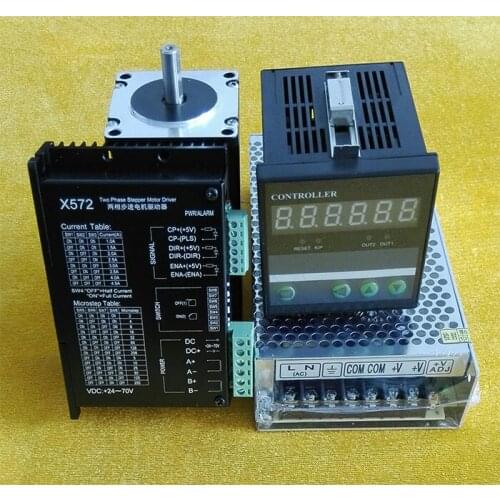 Automatic feeding control System for Automatic Cutting Machine (57 stepper motor feeding) 2.8NM