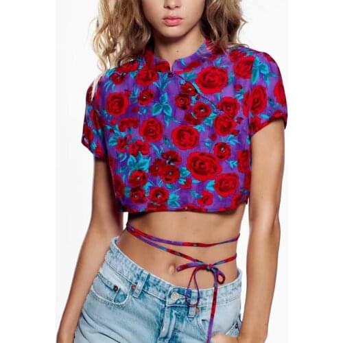 TF·MLN Short Sleeve Blouses