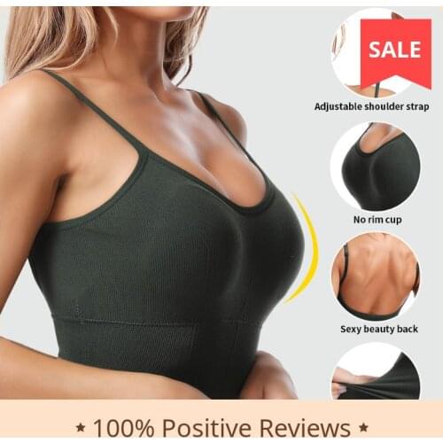 Bra crop top bralette Womens Underwear strapless bra U-Shaped Back Sexy Bra Simple Thread Womens tube top push up bra