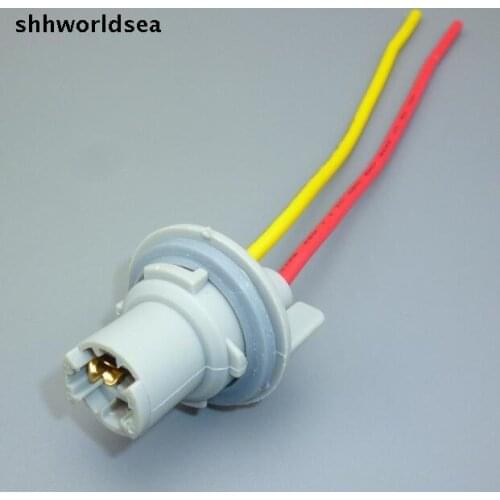 Worldgolden LED T10 W5W socket,T10 bulb holder 10pcs/lot Free shipping