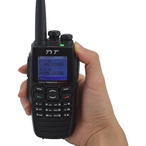 2pcs TYT DM-UVF10 Digital Walkie Talkie DTMF DPMR Dual Band Radio Ham Transceiver 5W 256CH Scrambler Portable Two-way Radio