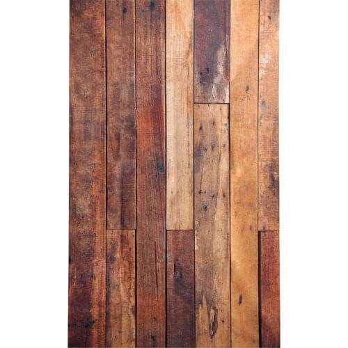 3x5ft Vintage Retro Wood Wall Floor Studio Props Photography Backdrop