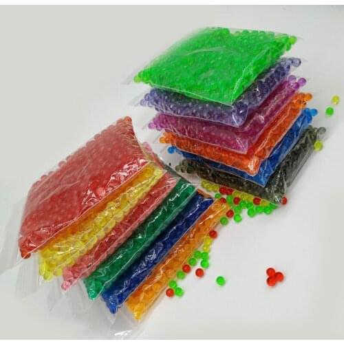 6000pcs DIY Water Beads Toys For Children Animal Molds Hand Making Puzzle Kids Educational Toys Spell Replenish Beans