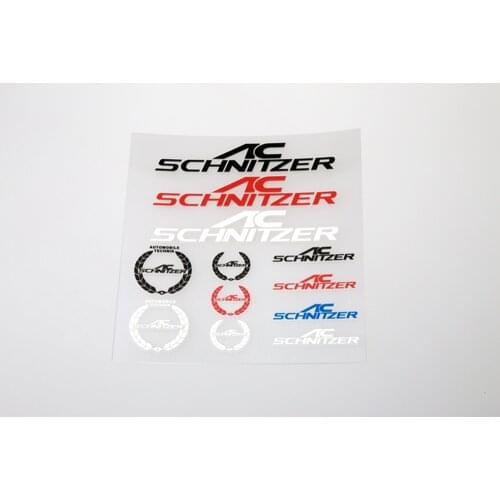 Aliauto Car-styling AC Schnitzer Decoration Car Sticker and Decal Accessories for BMW ACS7 Mini Cooper R56 Z4 M3 X5 X3 E46