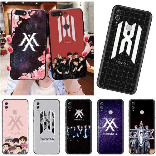 MONSTAX Monsta X kpop Phone Case For Huawei Honor 7C 7A 8X 8A 9 10 10i Lite 20 NOVA 3i 3e
