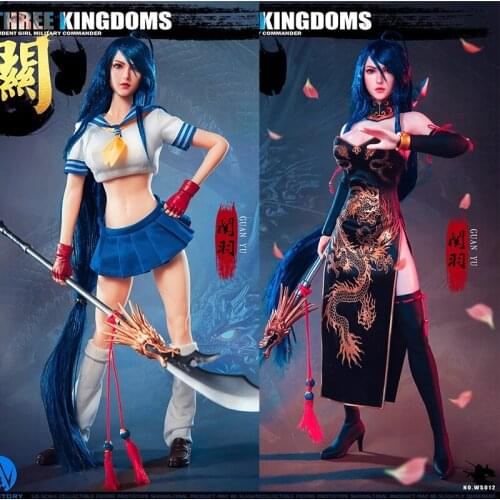 Pre-sale WAR STORY 1/6 Three Kingdoms Girl General-Guan Yu Action Figure Soldier Full Set WS012 Action Figure