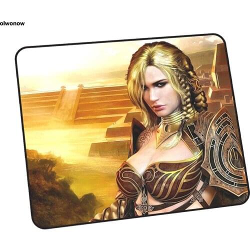 Guild wars mouse pad gamer hot sales 35x30cm notbook mouse mat gaming mousepad cute pad mouse PC desk padmouse