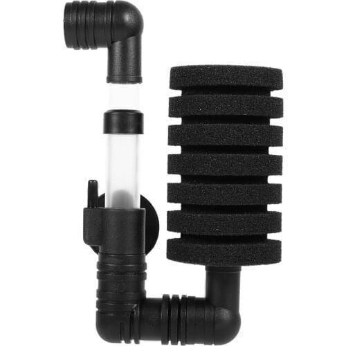 Deep Biochemical Sponge Air Pump Aquarium Filter With Suction Cup(Double Head Filter) Fish Tank Double Head Sponge Filter