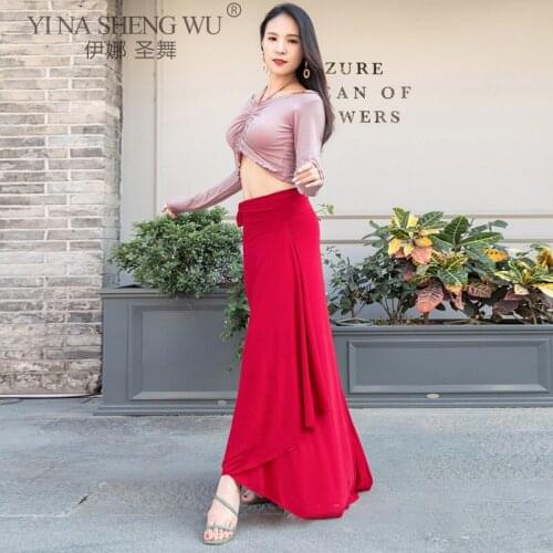 Spring Summer Adult Ladys Bellydance Costume Set Shine Oriental Dance Performance Show Wear Sexy Long Skirt Practice Clothing