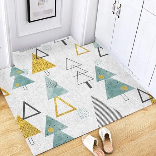 Living Room Mat Hallway Entrance Door Mat Carpet PVC Dust-proof Non-slip Mat Home Doormat Kitchen Mat Bath Mat Custom Mat Carpet