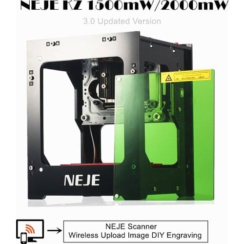 NEJE DK-8-KZ laser cutter mini Laser Engraver Cutter Wood Router Engraving Cutting Machine Max laser printing size 38*38mm