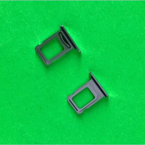 100pcs/Lot SIM Card Tray For IPhone 12 Pro Max Double Single SIM Card Tray Holder Socket Replacement Part