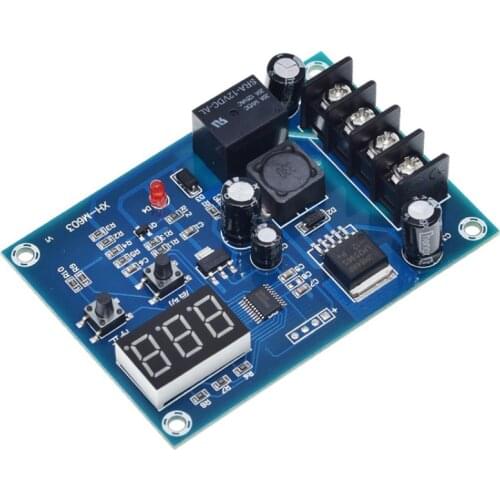 TZT XH-M603 Charging Control Module 12-24V Storage Lithium Battery Charger Control Switch Protection Board With LED Display NEW