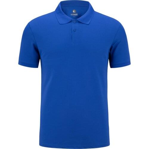SANHENG Brand Clothing Men-Polo Shirt Men Business Casual Solid Male-Polo Shirt Short Sleeve High Quality Plus Size