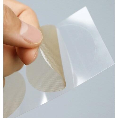 Mens Nipple Stickers Nipple Cover Adhesive Lingerie Stickers Bra Pad Soft Breast Round For Men Women Reduce Friction