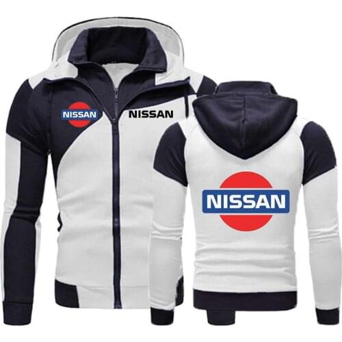 2021 New NISSAN Zipper Clothing Jacket Men Cotton Sweatshirt Hoody Spring Autumn Harajuku Male Fleece Sportwear Hoodies