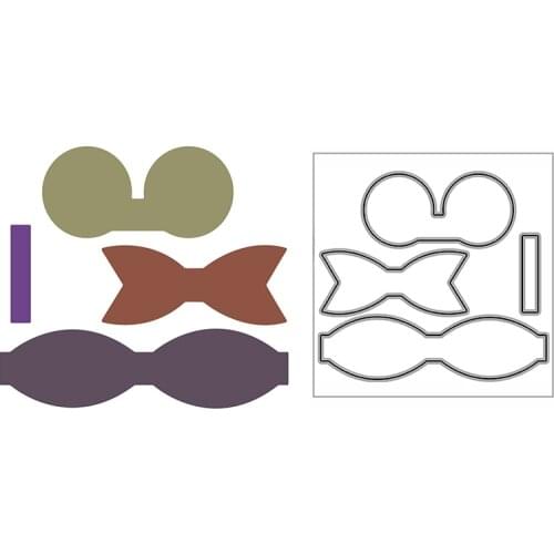 New Delicate Gift Bow Craft Embossing Mold 2021 Metal Cutting Dies for DIY Decorative Scrapbooking Album Card Making No Stamps