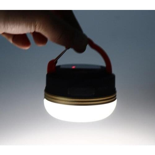 Portable USB Rechargeable Led Camping Light Tent Lamp Ipx4 Waterproof With 1800mAh Battery For Fishing Outdoor Emergency Light