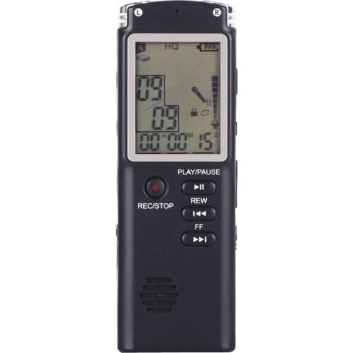 8GB/16GB/32GB Voice Recorder USB Professional 96 Hours Dictaphone Digital Audio Voice Recorder With WAV,MP3 Player