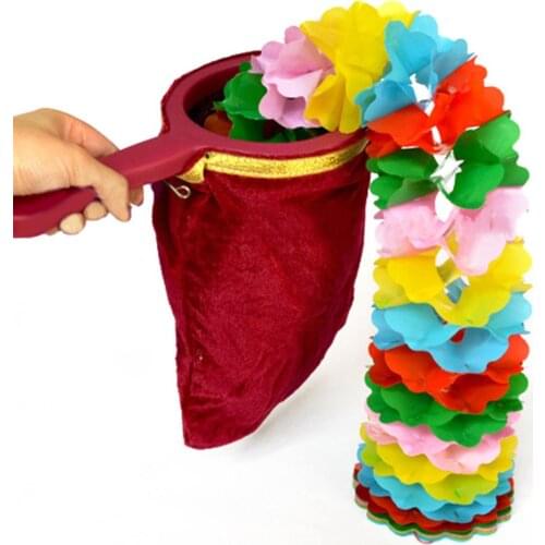 Empty Magic Bag Magician Trick Game Tool Appear/Disappear Change Stage Prop