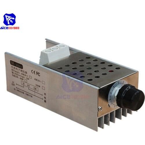 Diymore 10000W SCR 25A Voltage Regulator Speed Controller Dimmer Thermostat AC 110V 220V