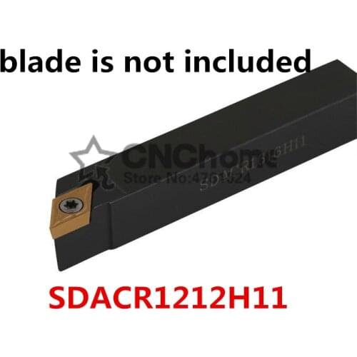SDACR1212H11 90 Degrees External Turning Tool Holder For DCMT11T304 DCMT11T308 Used on CNC Lathe Machine