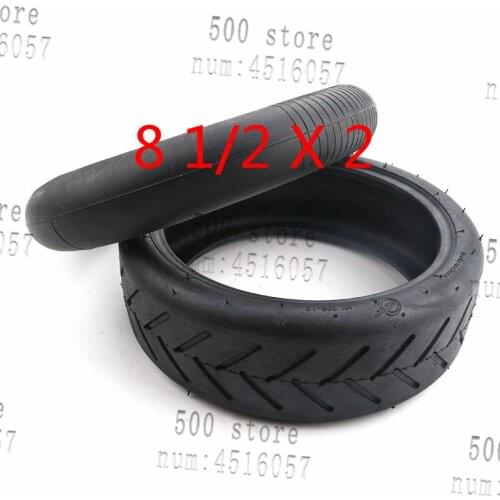 Scooter Tire Inflatable Tyre 8 1/2X2 Tube for Electric Skateboard Skate Board Hoverboard Thicken Tyre Durable