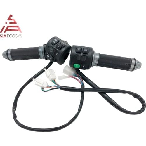 Z6 throttle with combination switch bike handle throttle for electric scooter