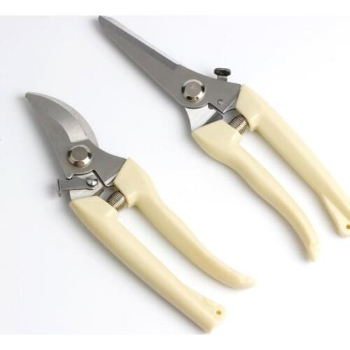 High quality Anti-slip Gardening Pruning Shear scissor Stainless steel cutting tools set pruner shears Tree Cutter Home tools