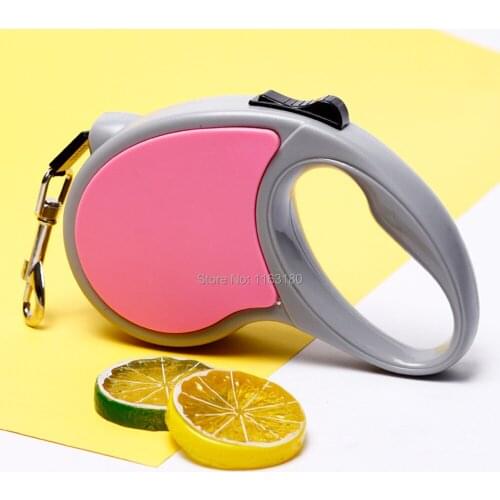 1pc/lot Pet Dog Leash Nylon Extending Puppy Walking Leads Automatic Retractable Tape Dogs Leashes