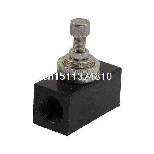 16mm Thread Dia One Way Air Regulator Flow Speed Valve RE-03