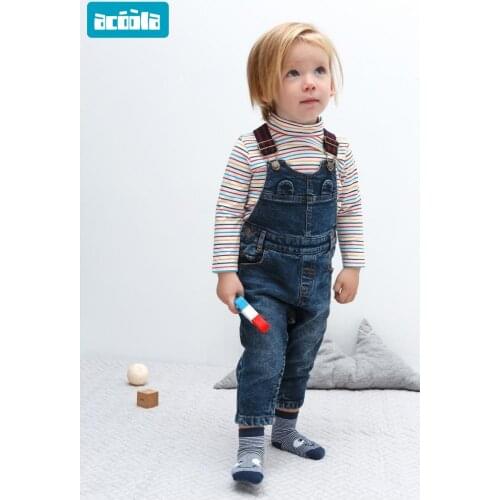 ACOOLA Denim Overalls For Girls