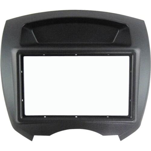 Double Din Car Facia for BYD F0 2008+ Radio DVD Panel Dash Kit Install Trim Fascia Plate Console Bezel Adapter Cover Frame