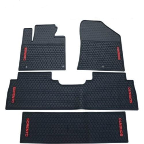 Car Floor Mats for Kia K2 K3 K3S K5 Sportage Sorento 5/7 Seats Special No Odor Carpets Waterproof Rubber Carpets