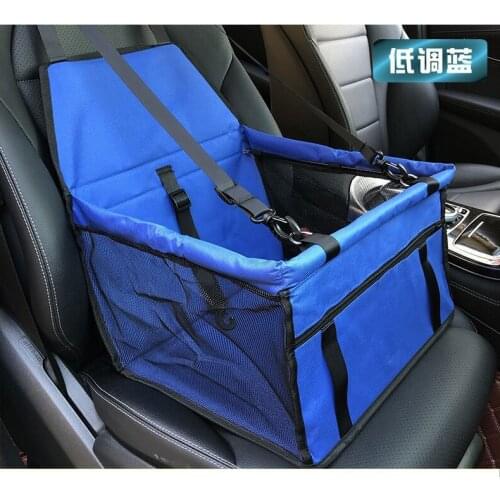 Travel Dog Car Carrier Seat Cover Folding Hammock Pet Carriers Bag Carrying For Dogs Cats Transportin Pet Basket Waterproof