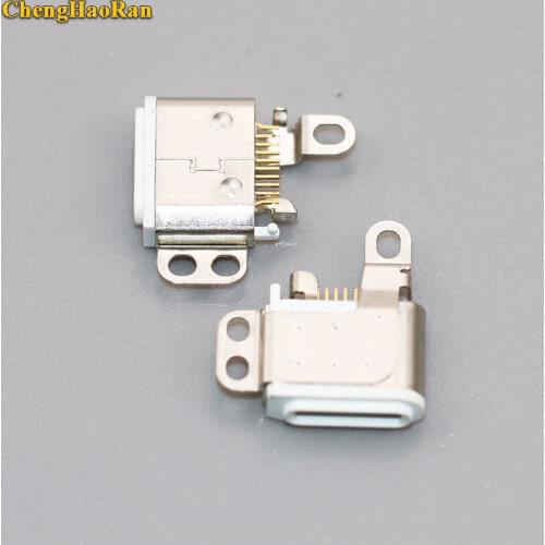 ChengHaoRan 10pin USB Jack socket connector For Apple IPOD NANO 7 for Iphone 5s test female Lightning Charging Dock Port Repair